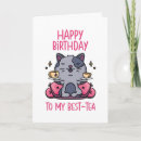Recherche de chat de anniversaire cartes Amoureux des chats