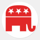 Recherche de parti républicain autocollants Éléphant