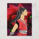 Recherche de manga cartes postales Femme