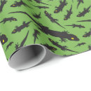 Recherche de lézard papier cadeau Vert