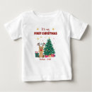Recherche de premier noël bébé tshirts Arbre de noël