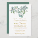 Recherche de eucalyptus mariage invitations Aquarelle eucalyptus feuilles