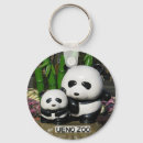 Recherche de panda drôle porteclés Kawaii