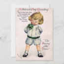 Recherche de trèfle quatre feuilles vœux cartes Rétro