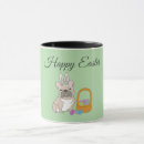 Recherche de joyeuses pâques tasses Lapin de pâques