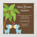 Recherche de multiple baby shower invitations Girafe