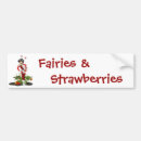 Recherche de fraise voiture autocollants Pare chocs