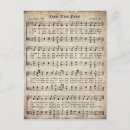 Recherche de musique antique vœux cartes Musique de feuille