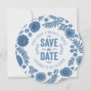 Recherche de chine invitations Bleu et blanc