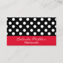 Recherche de pois noir blanc cartes visite Girly