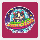 Recherche de alien mignon autocollants Ufo