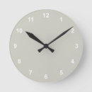 Recherche de gris argenté horloges Minimaliste