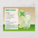 Recherche de recette de cocktail cartes postales Boisson