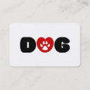 Recherche de animaux humoristiques cartes visite Dog