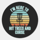 Recherche de disc golf autocollants Disque volant