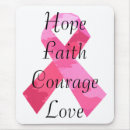 Recherche de ruban rose tapis souris Sensibilisation au cancer