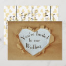Recherche de coeur de papier invitations Coeurs