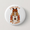 Recherche de chat tigré badges Kawaii