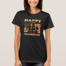 Recherche de columbus day tshirts Vintage