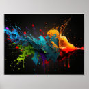 Recherche de éclaboussure peinture posters Éclaboussure de couleur