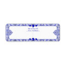 Recherche de coeur grec autocollants Bleu