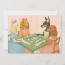 Recherche de chien vintage invitations Pour elle