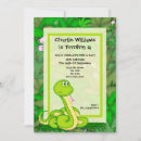 Recherche de serpent anniversaire invitations Sauvage