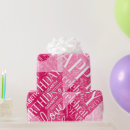 Recherche de bloc de couleur papier cadeau Pour elle