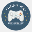 Recherche de anniversaire de jeu vidéo autocollants Joueur