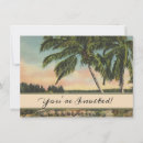 Recherche de hawaii vintage invitations Palmier