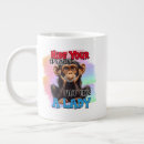 Recherche de dessin singe tasses Drôle