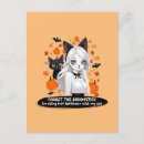 Recherche de sorcière kawaii cartes postales Éffrayant