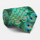 Recherche de paon vert cravates Motif