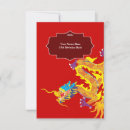 Recherche de chinese invitations Rouge