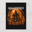 Recherche de maison hantée halloween cartes postales Crâne