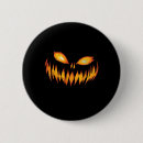 Recherche de tête citrouille badges Éffrayant