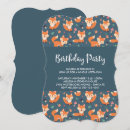 Recherche de motif renard invitations Renards