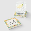 Recherche de motif jaune dessous de verres Nature