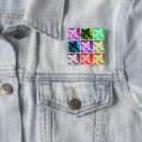 Recherche de pop carrés badges Abstrait