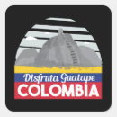 Recherche de drapeau colombien colombie autocollants Bande