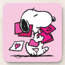 Recherche de snoopy dessous de verres Valentine
