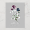 Recherche de astrologie cartes postales Scorpio