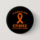 Recherche de sclérose en plaques badges Orange