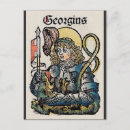 Recherche de dragon cartes postales Médiéval