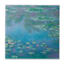 Recherche de peinture de monet carreaux Nénuphars