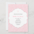 Recherche de rose de damassé invitations Pour elle