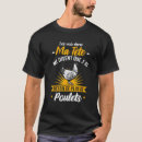 Recherche de voix dans ma tête tshirts Poulet