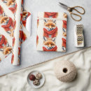 Recherche de renard mignon papier cadeau Boisé