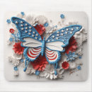 Recherche de papillon blanc tapis souris Bleu