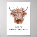 Recherche de cute cow posters Vache à haute altitude